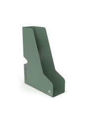 Iratpapucs, fém, 85 mm, ALBA, zöld